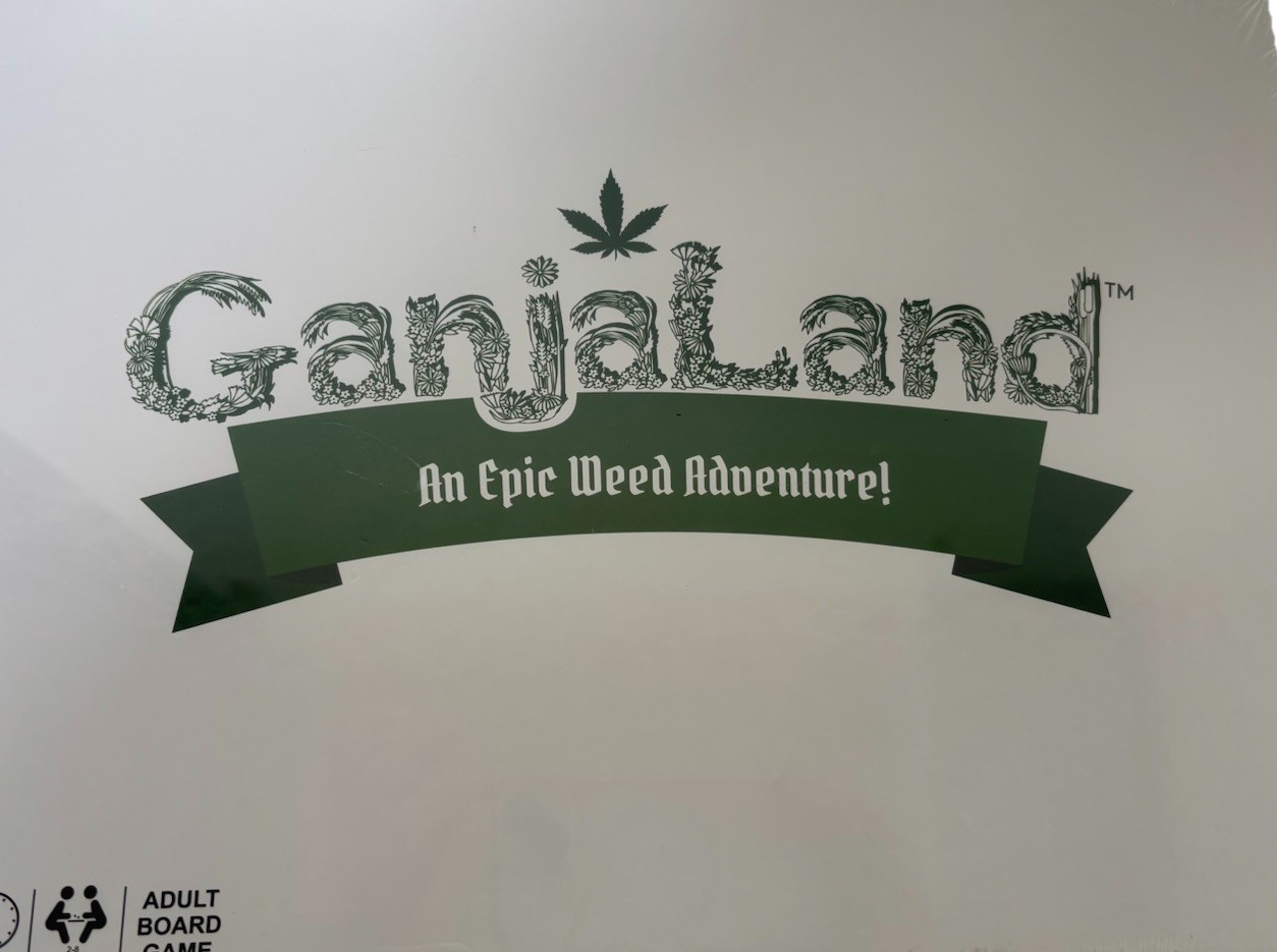 Ganjaland Board Game An Epic Weed Adventure for Adults NEW! Factory Sealed!