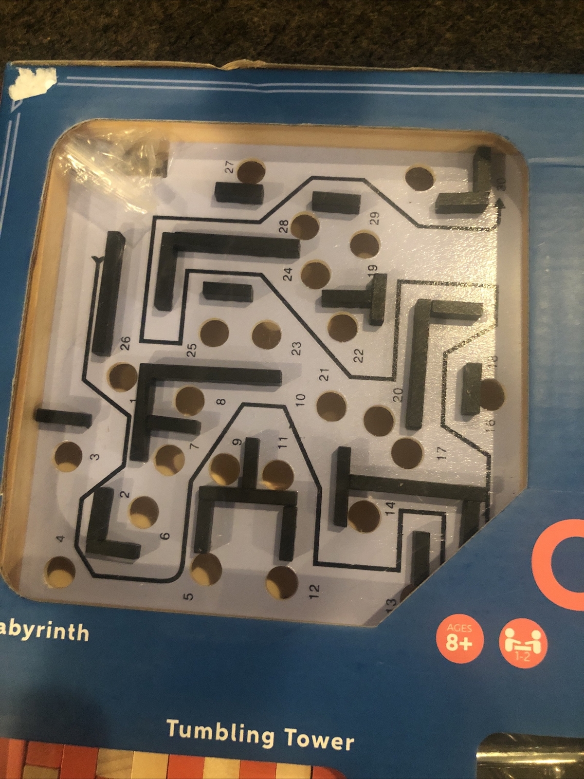 NIB Marbles Brain Workshop Classics Collection Labyrinth Tower Strategy Game