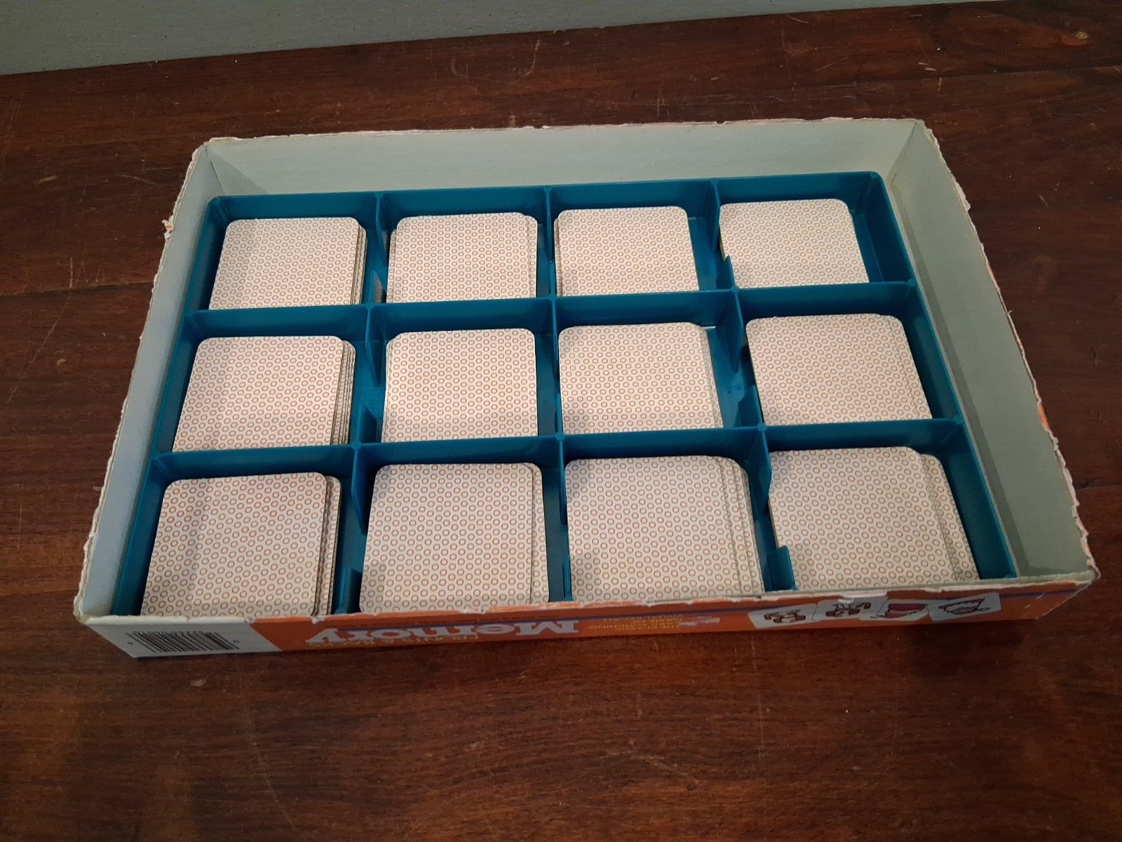 Lot of 2 Vtg 1980’s Milton Bradley THE ORIGINAL MEMORY Game & FRONTS AND BACKS