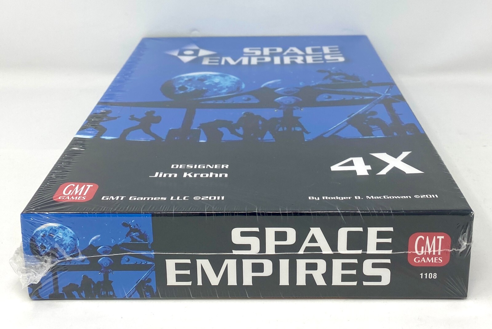 GMT Games Space Empires 4X 1st Printing NEW IN SHRINK 2011 Factory-Damaged Box