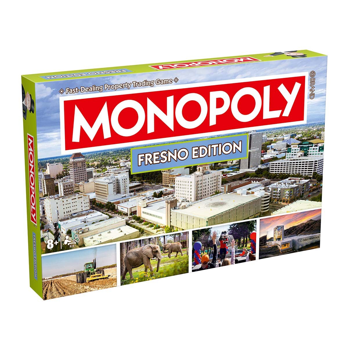 Fresno, CA Monopoly Board Game – New & Sealed
