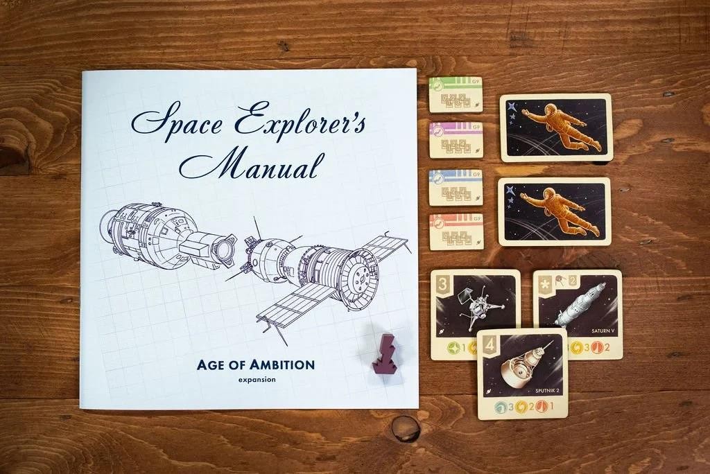 Space Explorers Base Game + Expansion + Promo by 25th Century Games – SEALED