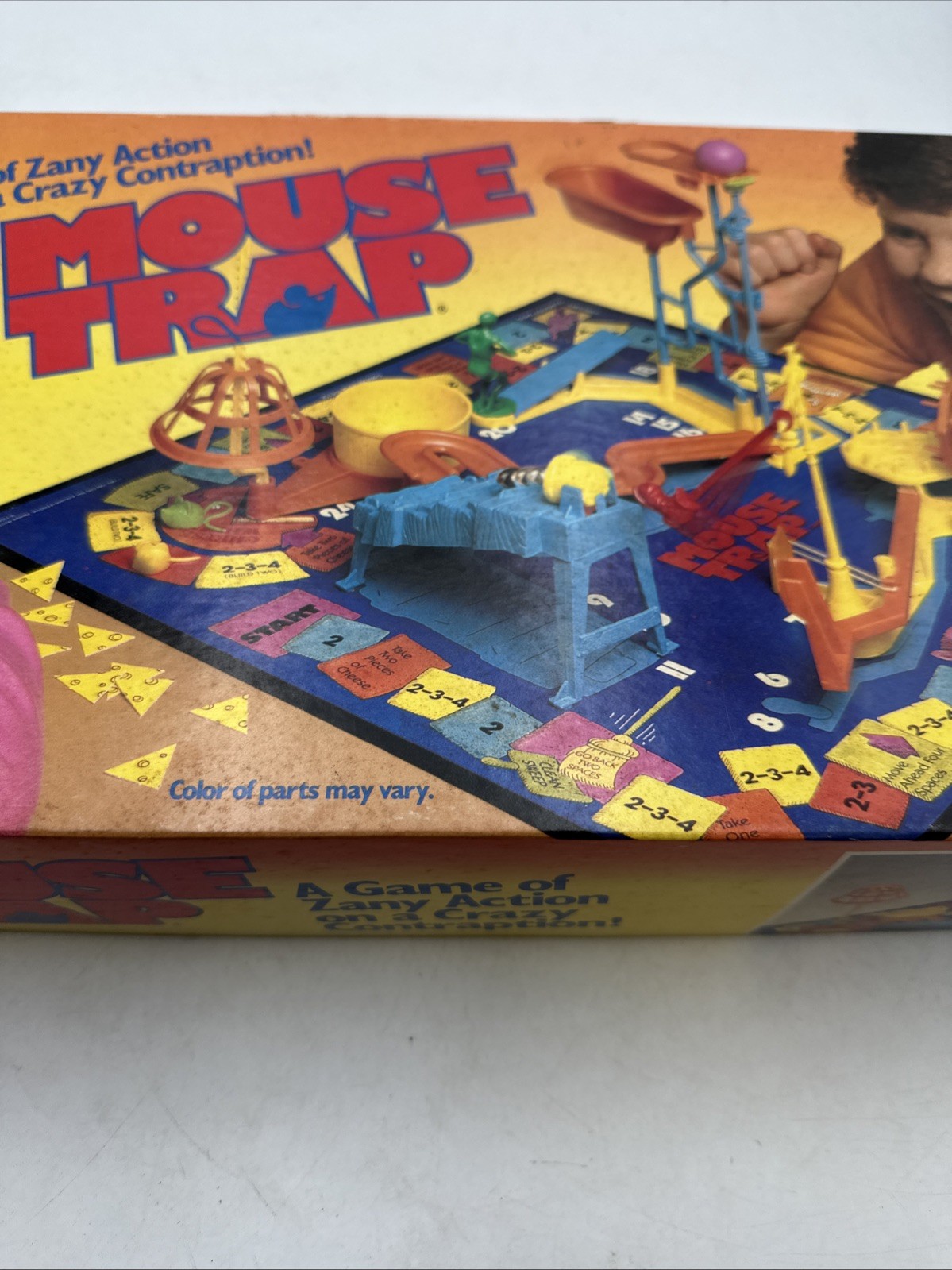 Vntg MOUSE TRAP Board Game by Milton Bradley 1986 Untested READ Description