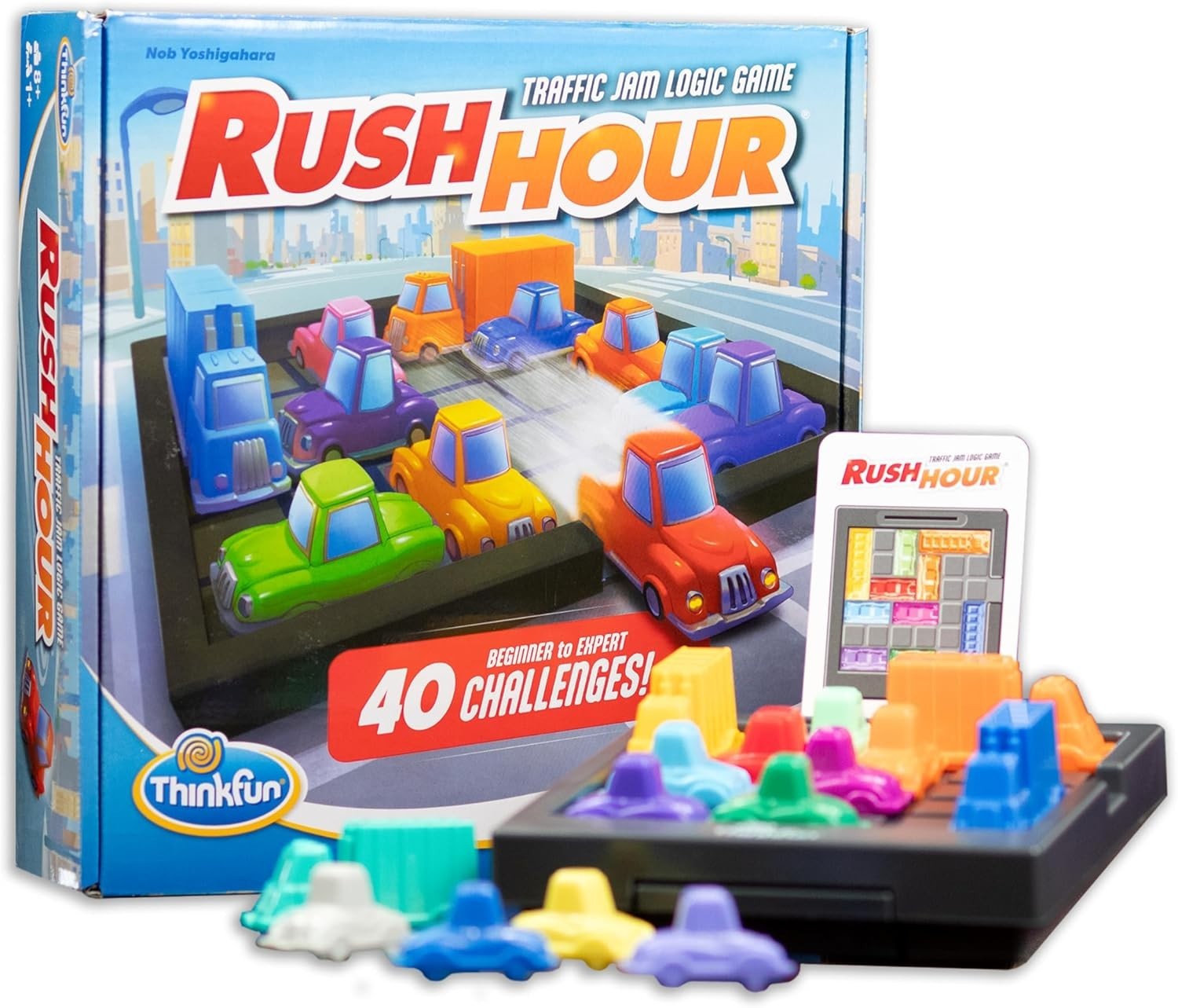 Rush Hour Traffic Jam Logic Game – Develops Problem Solving & Planning Skills