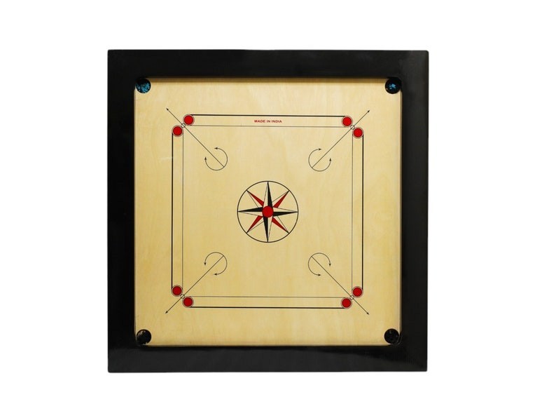 Carrom Board 35 INCH Full Size with 1.5″ Border (Super) with STRICKER