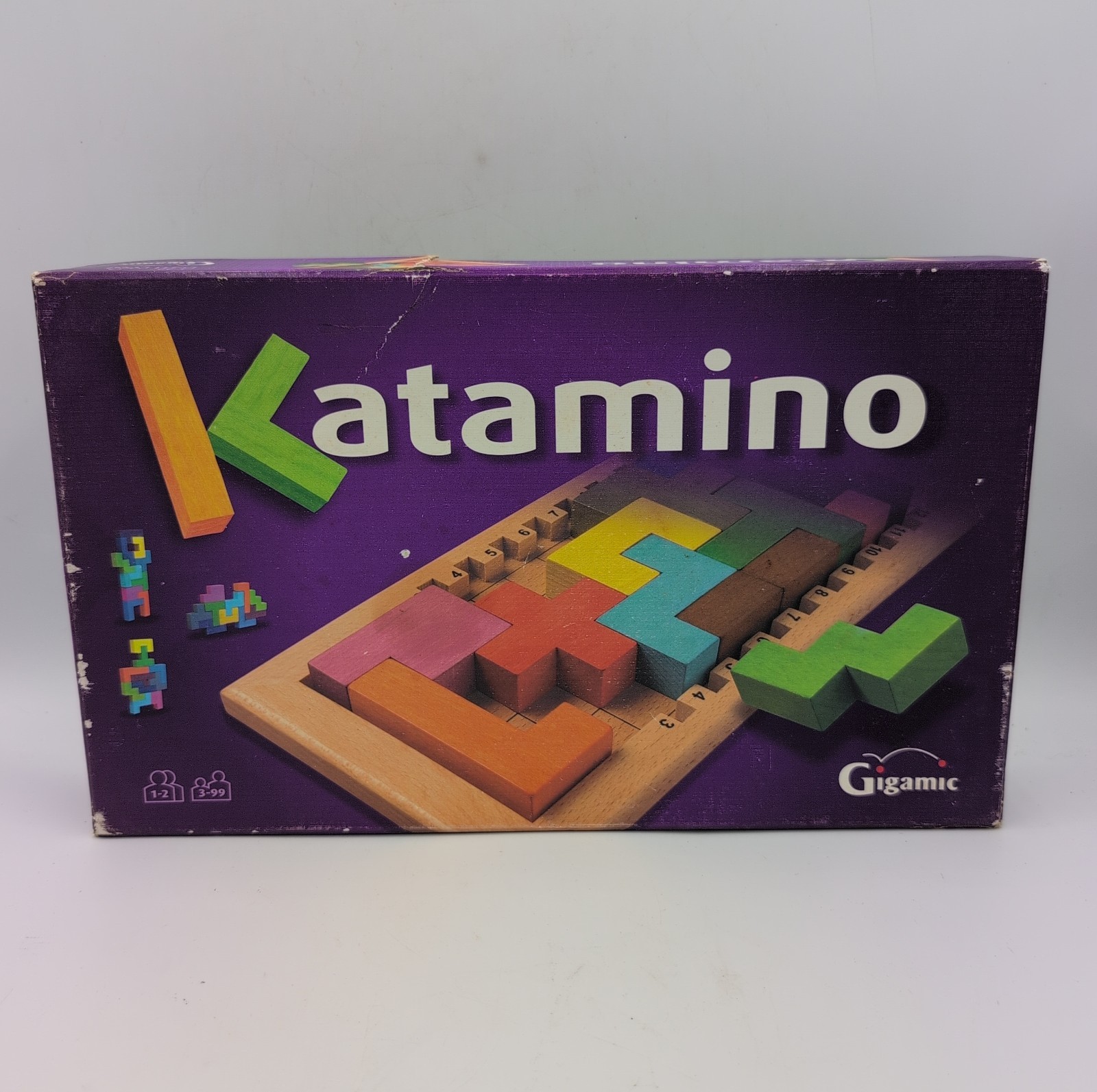 Katamino Wooden Strategy Logic Game Gigamic Tetris – Minus 4 Unimportant Pieces