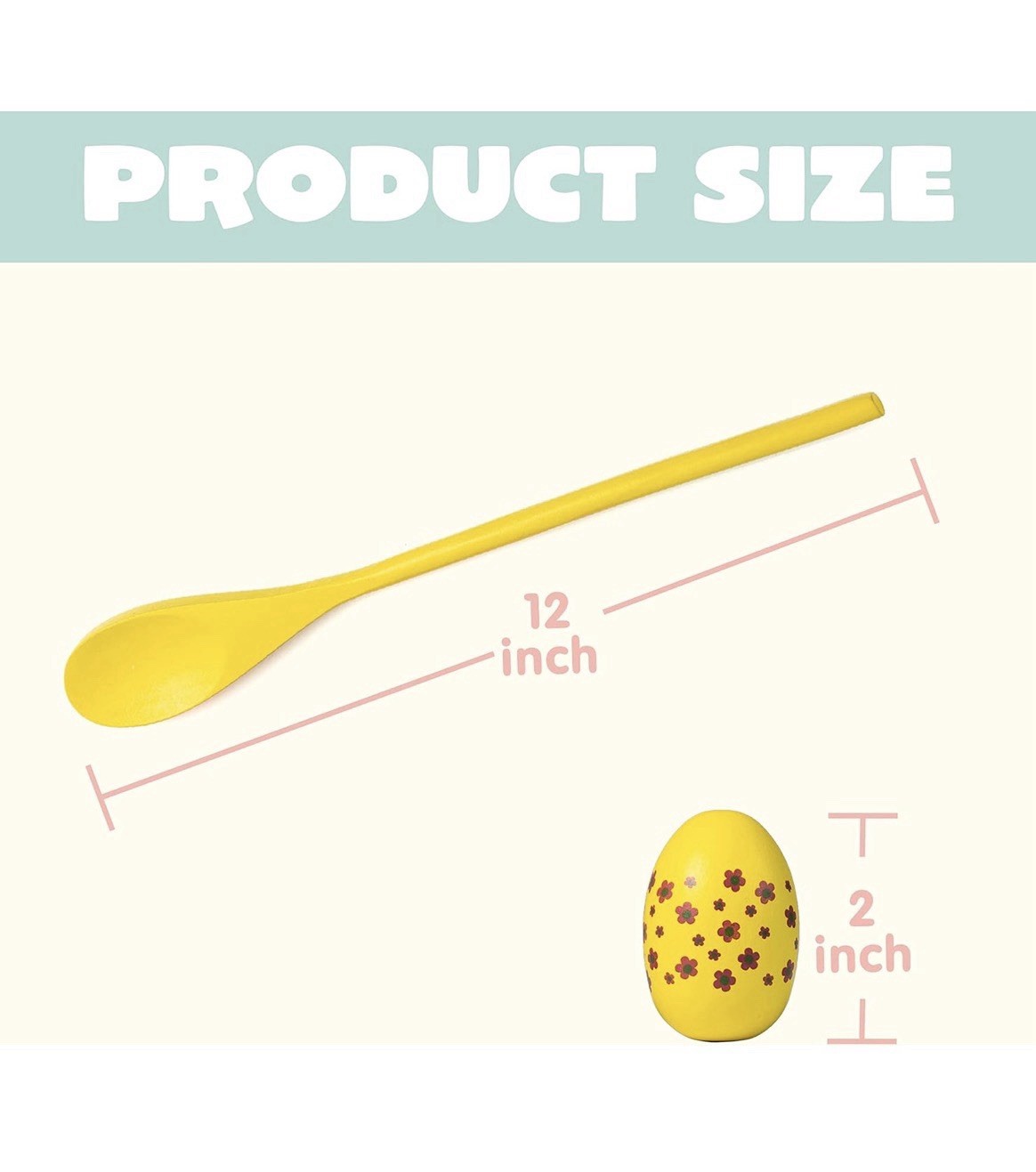 Fun & Engaging 12PCS Egg & Spoon Race Set – Ideal for Easter Egg Celebrations