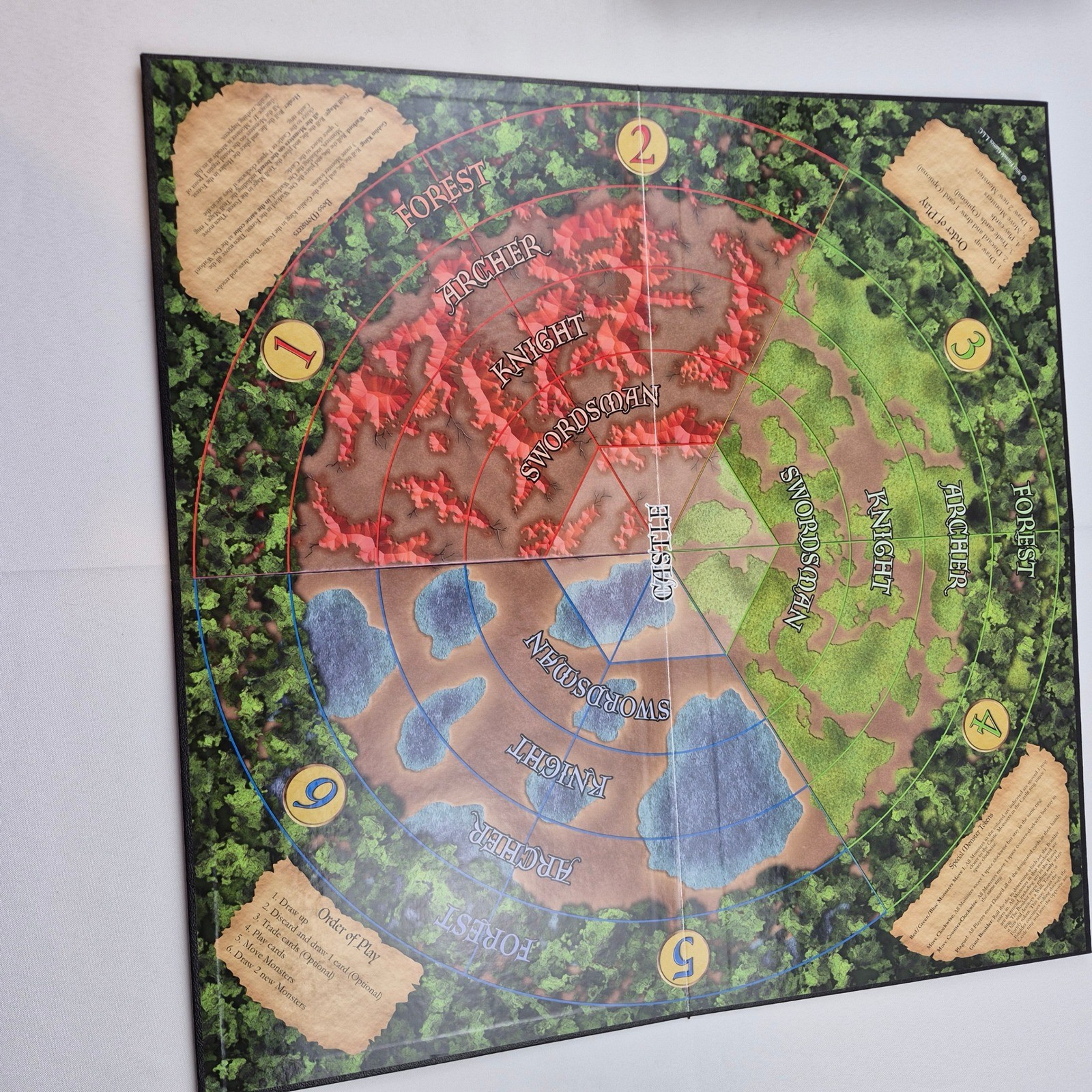 Castle Panic Cooperative Tower Defense Board Game Fireside Games 1st Ed Complete