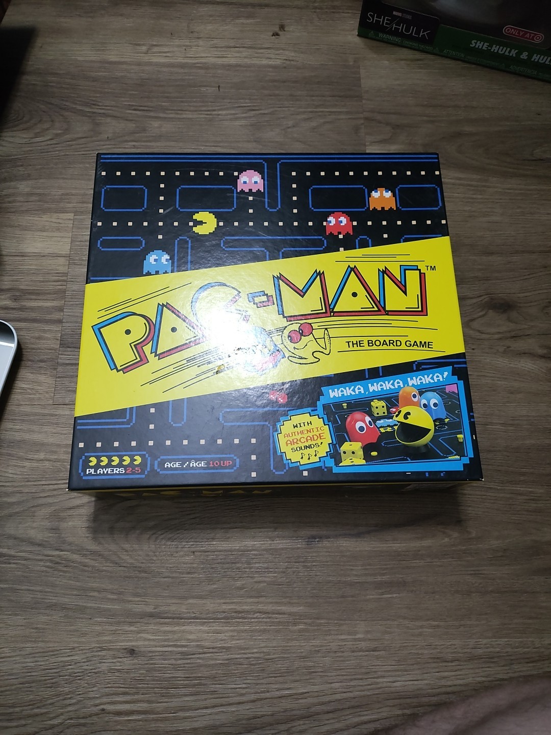 Pac Man Board Game Classic Arcade Sounds Buffalo Games 2019, Used Good Condition