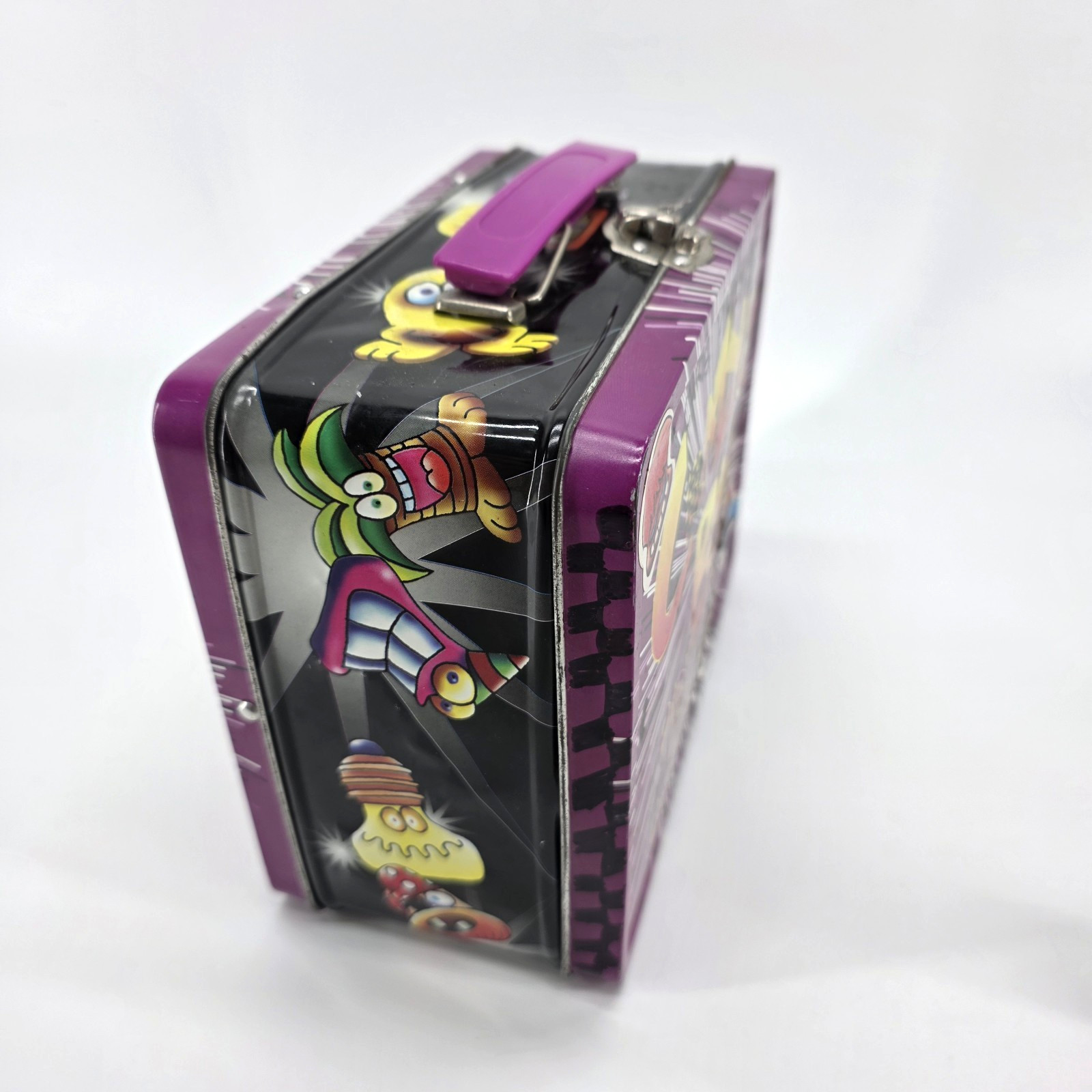 Vintage 2000 Mcdonald’s Gogos Crazy Bones Lot Gold Glitter Halloween Lunch Tin