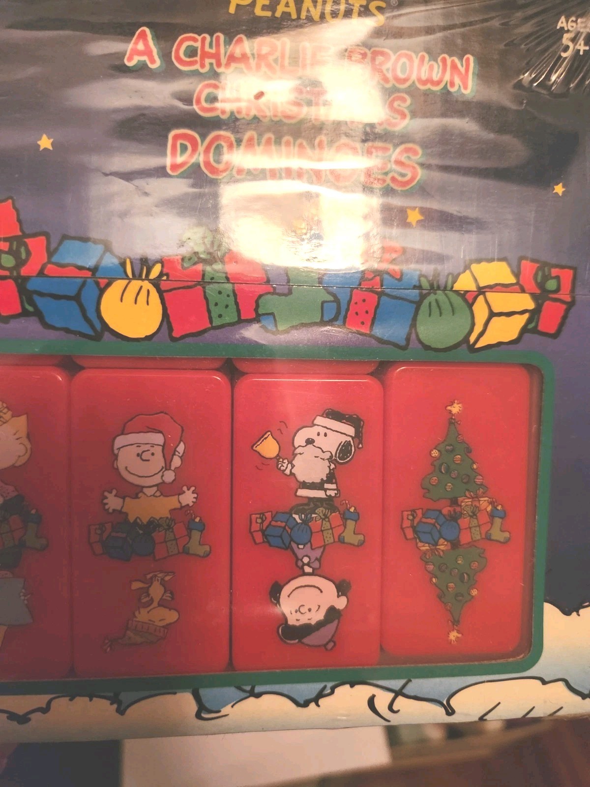2007 Sababa Toys “A Charlie Brown Christmas” dominoes set NIB sealed