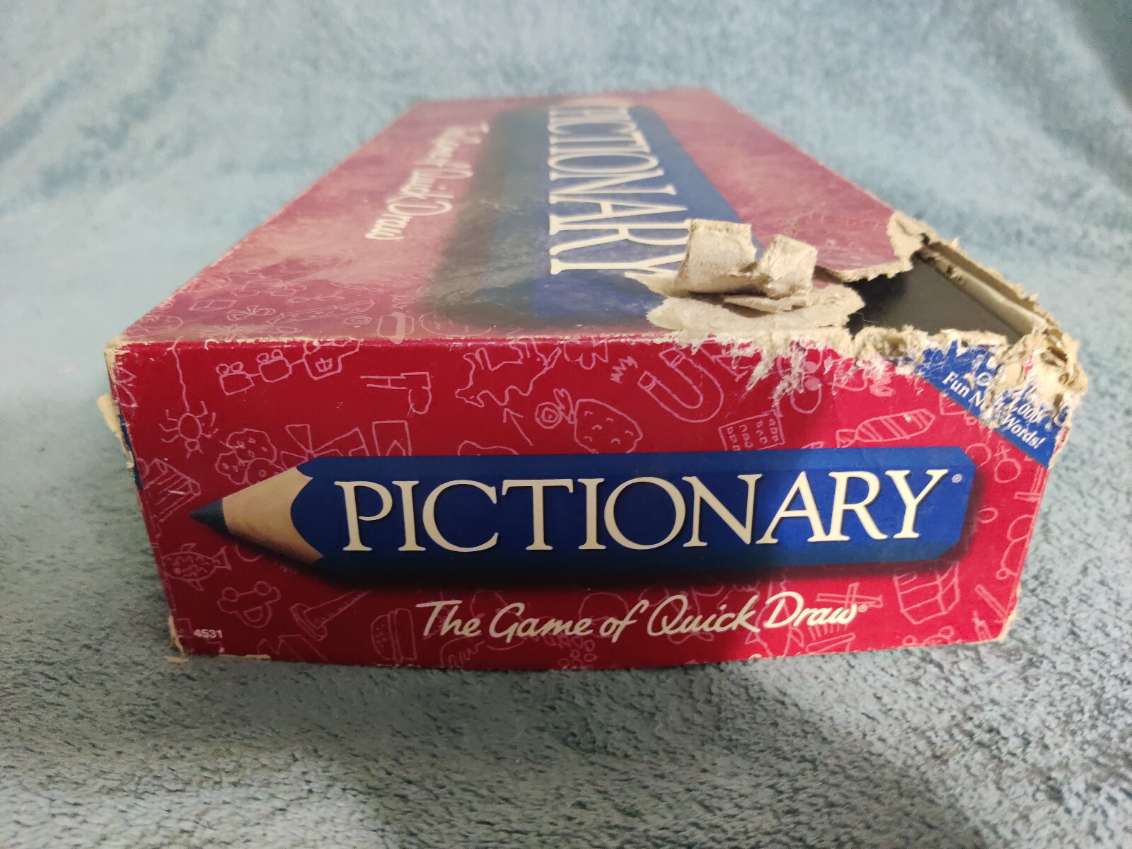 Vintage Pictionary 1993- 1997 Edition Incomplete Replacement