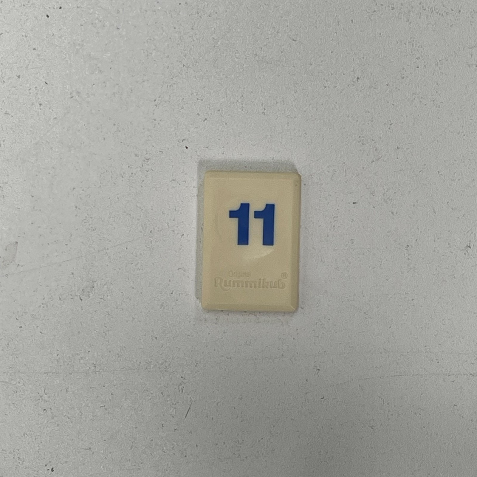 Rummikub Replacement Tiles Blue 11 Pressman 1997 Game Parts