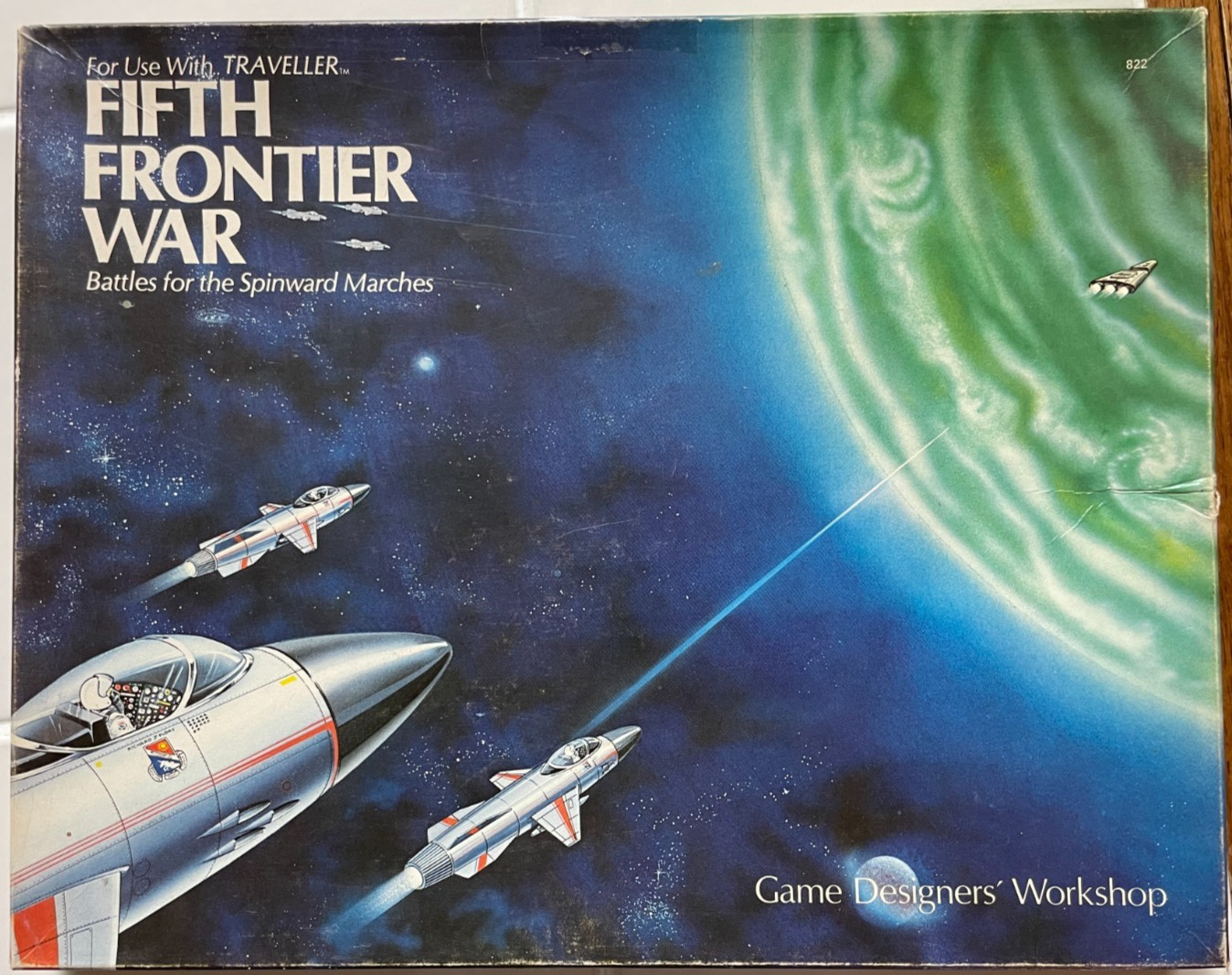 Fifth Frontier War Game – GDW Traveller – Unpunched and Complete – 1981