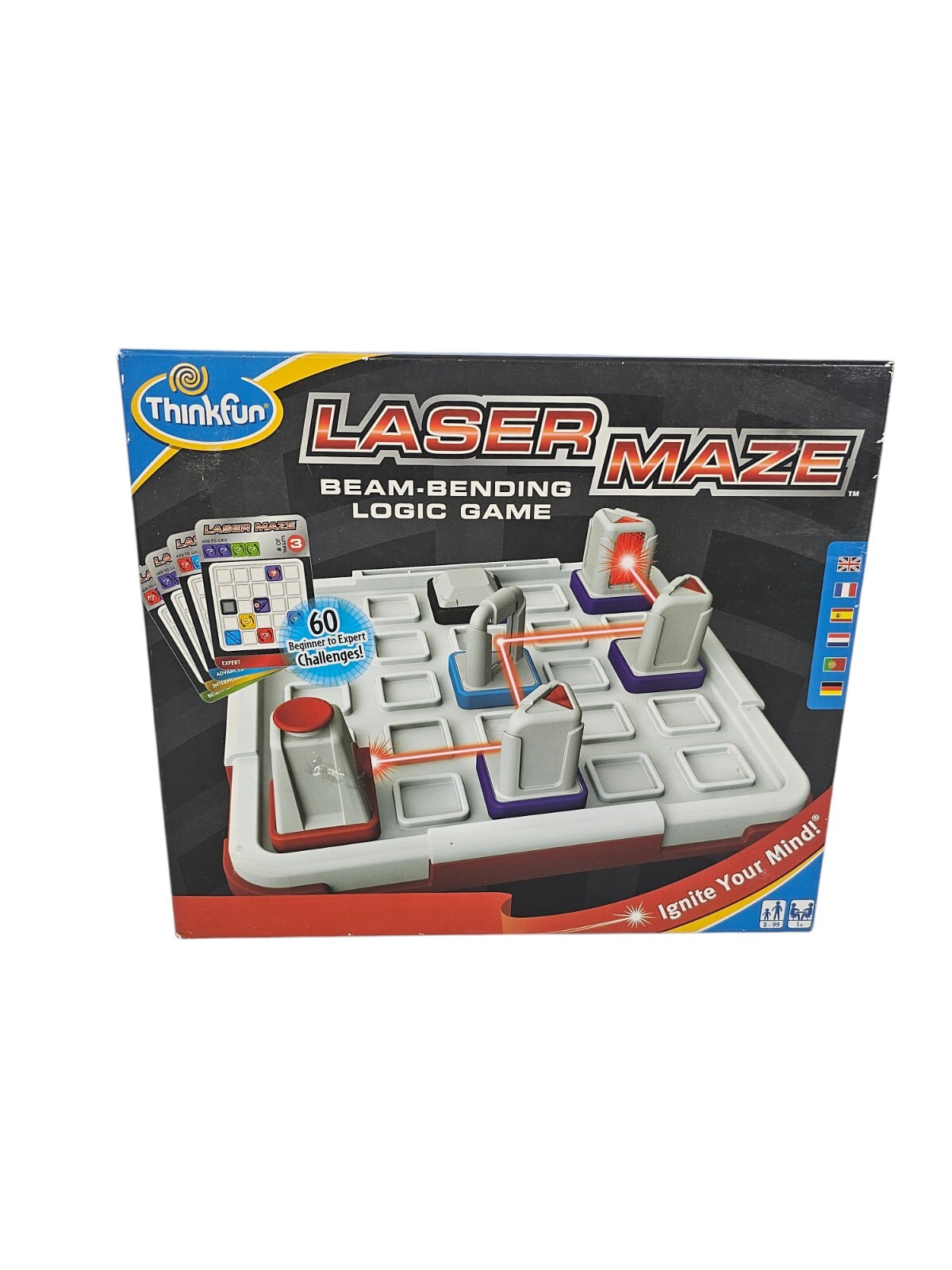 Laser Maze Beam Logic Game – ThinkFun Complete Puzzle Problem Solving