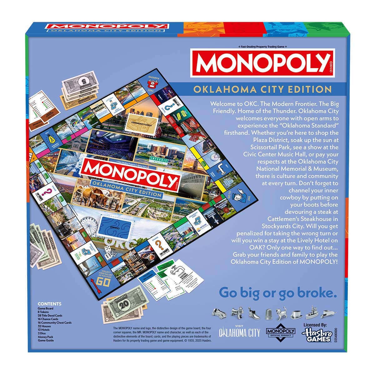 Monopoly Oklahoma City OK Board Game 2026 Edition USA – New & Sealed