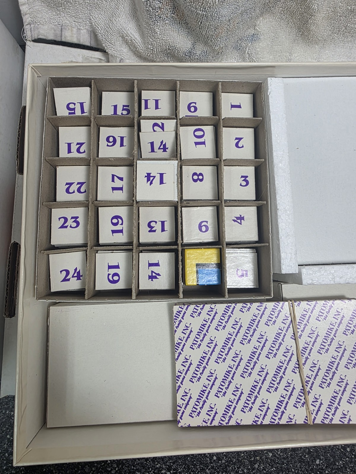 1987 Patomike Inc.”The Great Puzzle Challenge”Multi Player Board Game / Complete