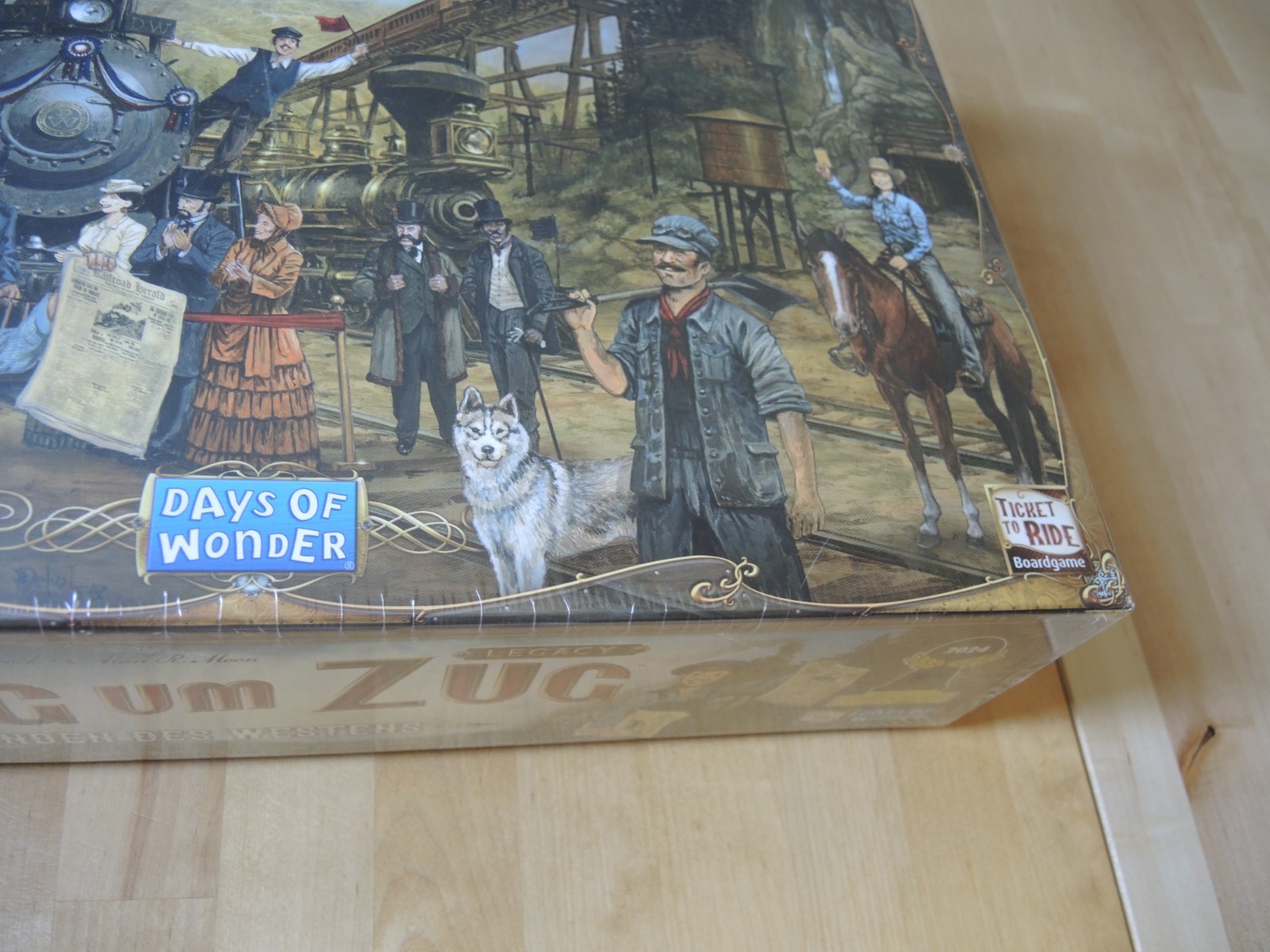 Ticket to Ride Legacy Days of Wonder Board Game Original Packaging New Still Sealed