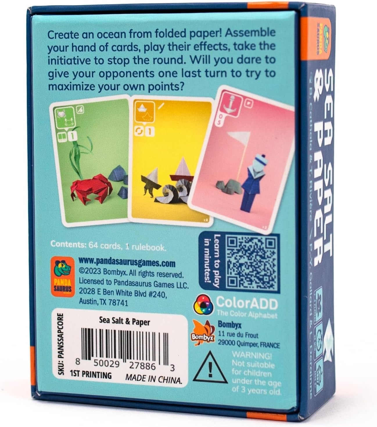 Sea Salt and Paper by Pandasaurus Games – SEALED