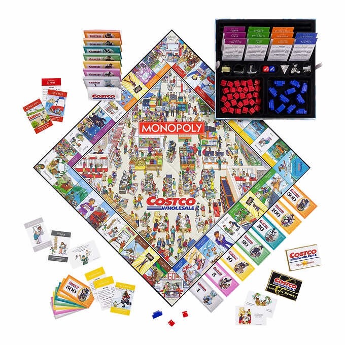 COSTCO MONOPOLY Board Game LIMITED EDITION Sealed NEW IN BOX by WS Game Company
