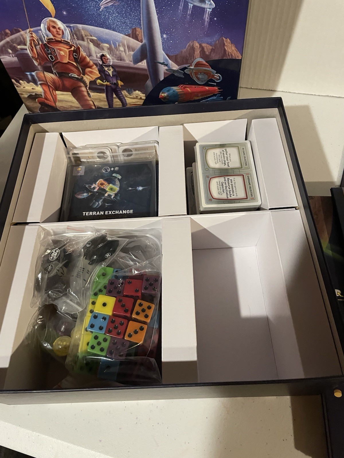 Alien Frontiers Big Box Game Factions Faction Pack 1-4 Expansion 1-7 Outer Belt