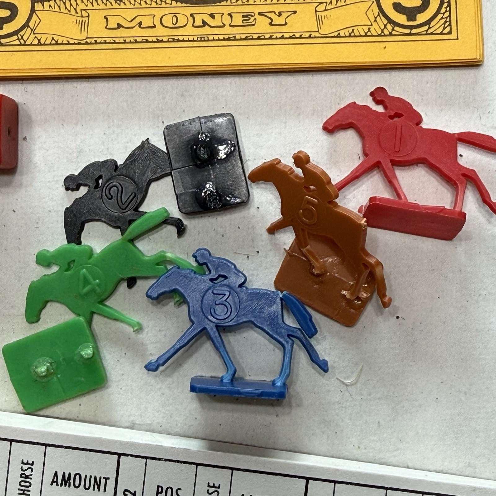 Avalon Hill Board Games Win, Place & Show Thoroughbred Horse Racing & Aquire 70s