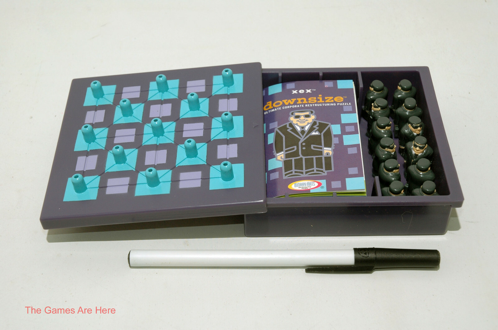Xex Downsize Strategy Game – Binary Arts Puzzle Game 2000 COMPLETE