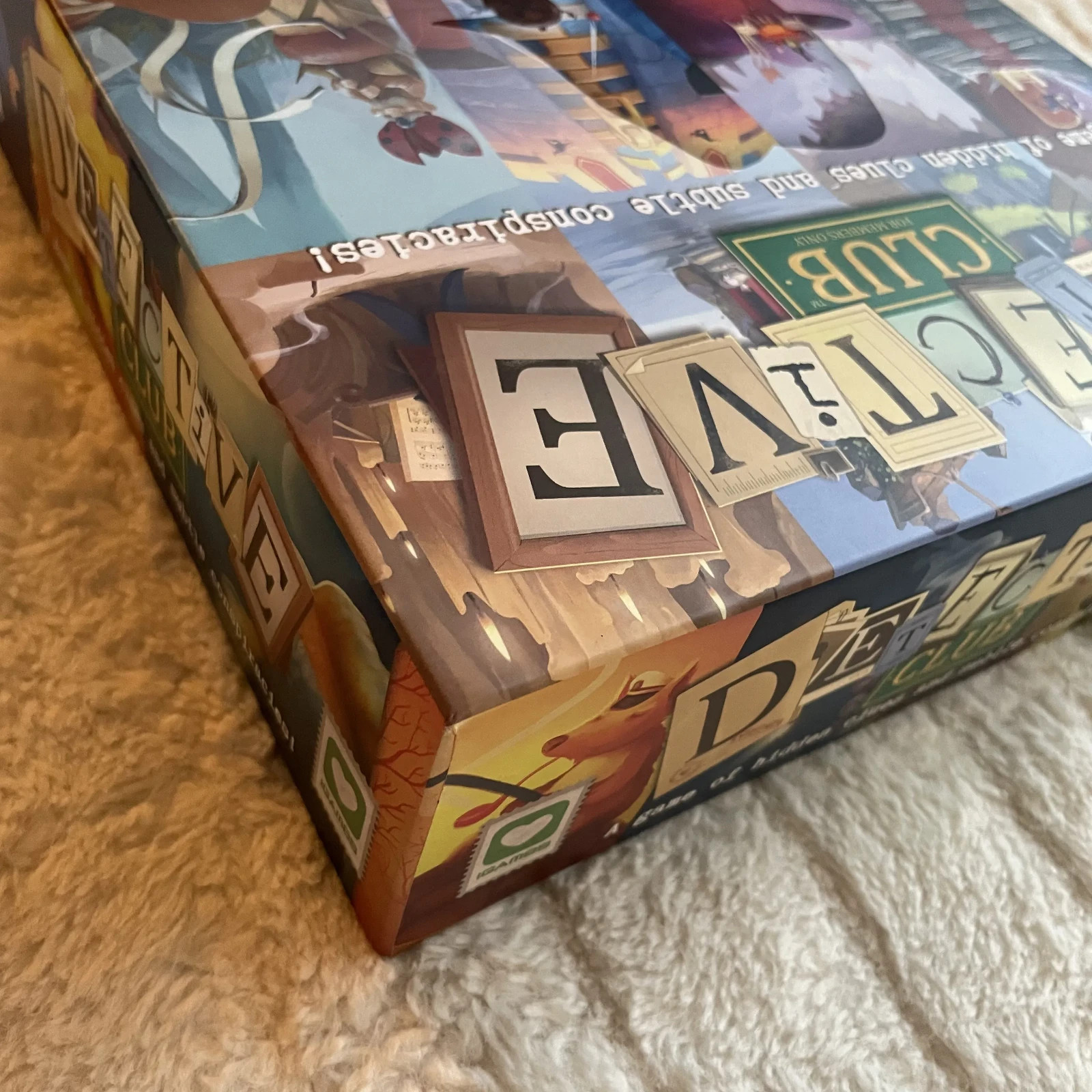Detective Club Board Game by Blue Orange 2019 – 4 to 8 Players – Easy To Learn
