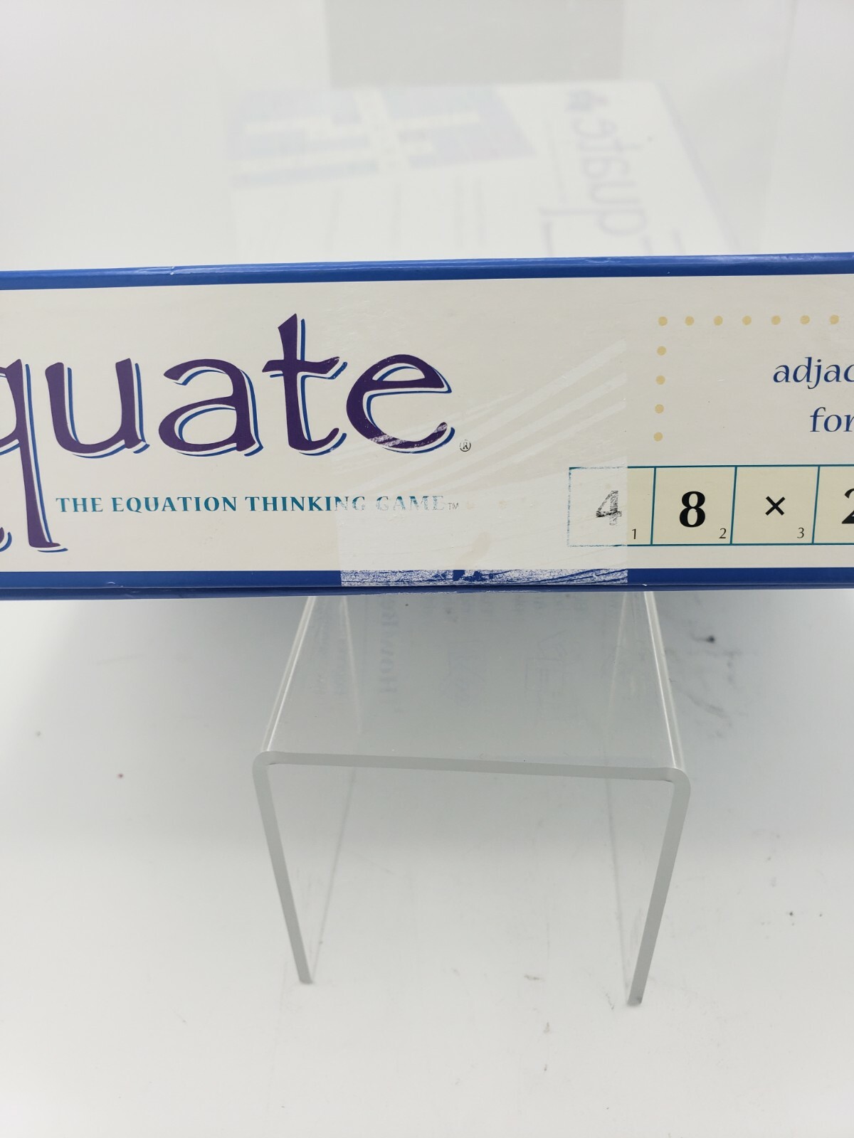 Equate The Equation Thinking Board Game Home Schoolers Teach Math EUC Complete