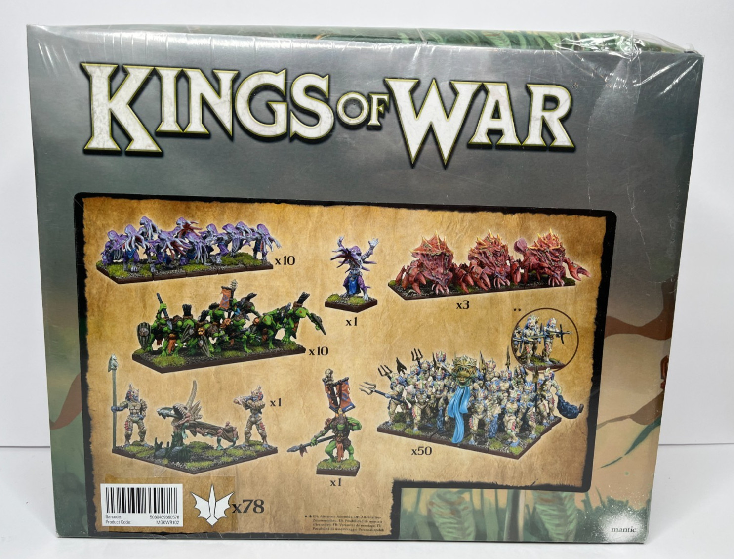 Kings of War: Trident Realms of Neritica – Mega Army