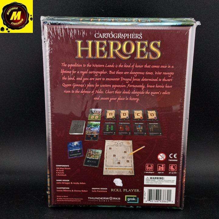 Cartographers Heroes (NIB) – #162400 – Strategy Games