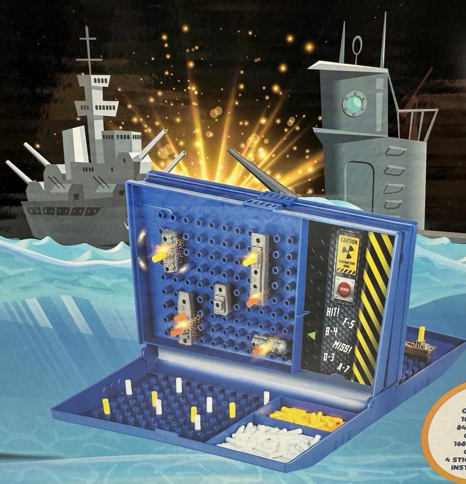 Games Hub: Battle in the Deep – Travel Games – Battleship **NEW**