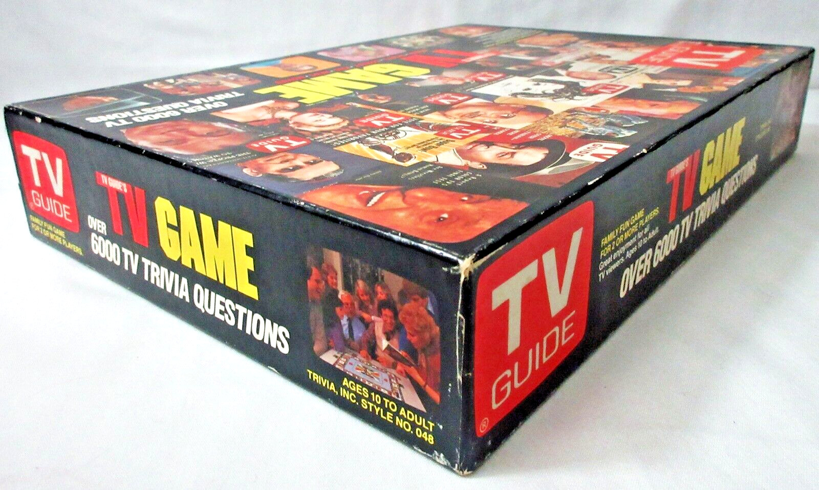 Vintage TV GUIDE Trivia Game 10 to Adult 2+ Players by Trivia Inc 1984 Complete