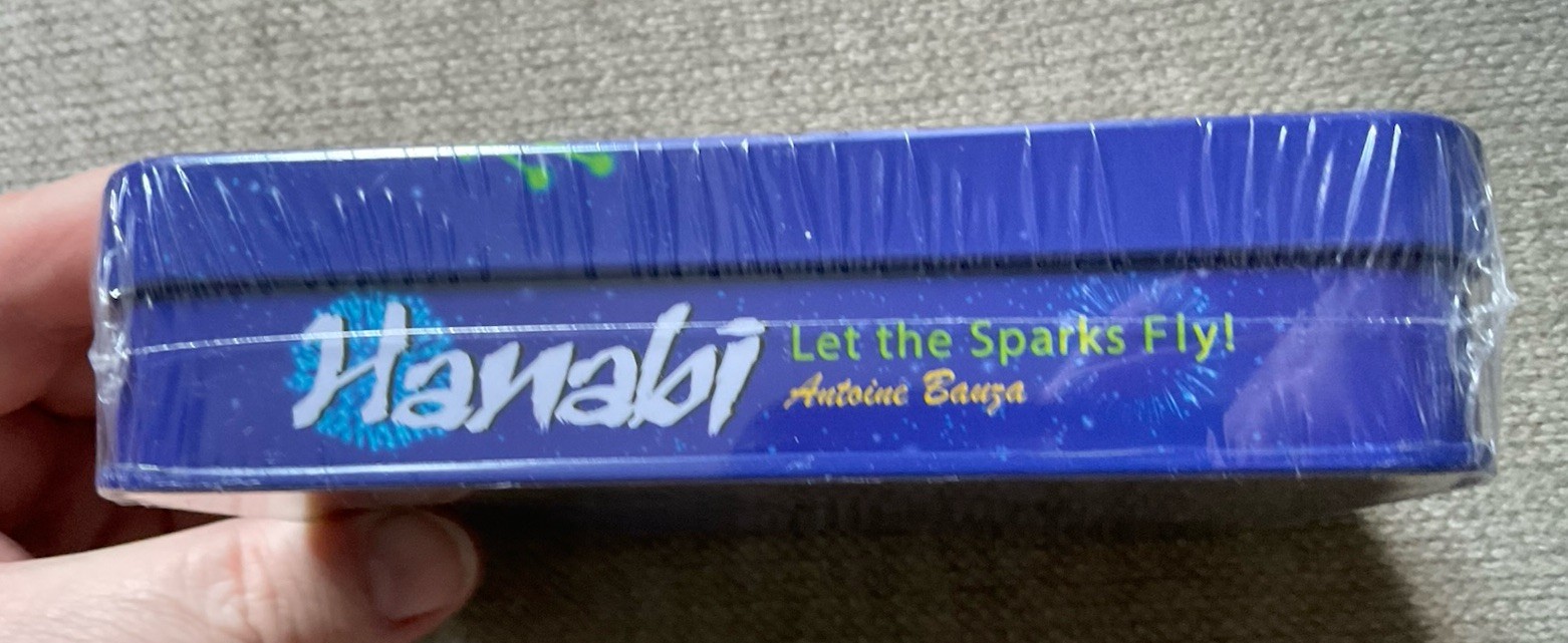 NEW & SEALED Spin Master HANABI Card Game w/ Travel Tin Case Target Exclusive