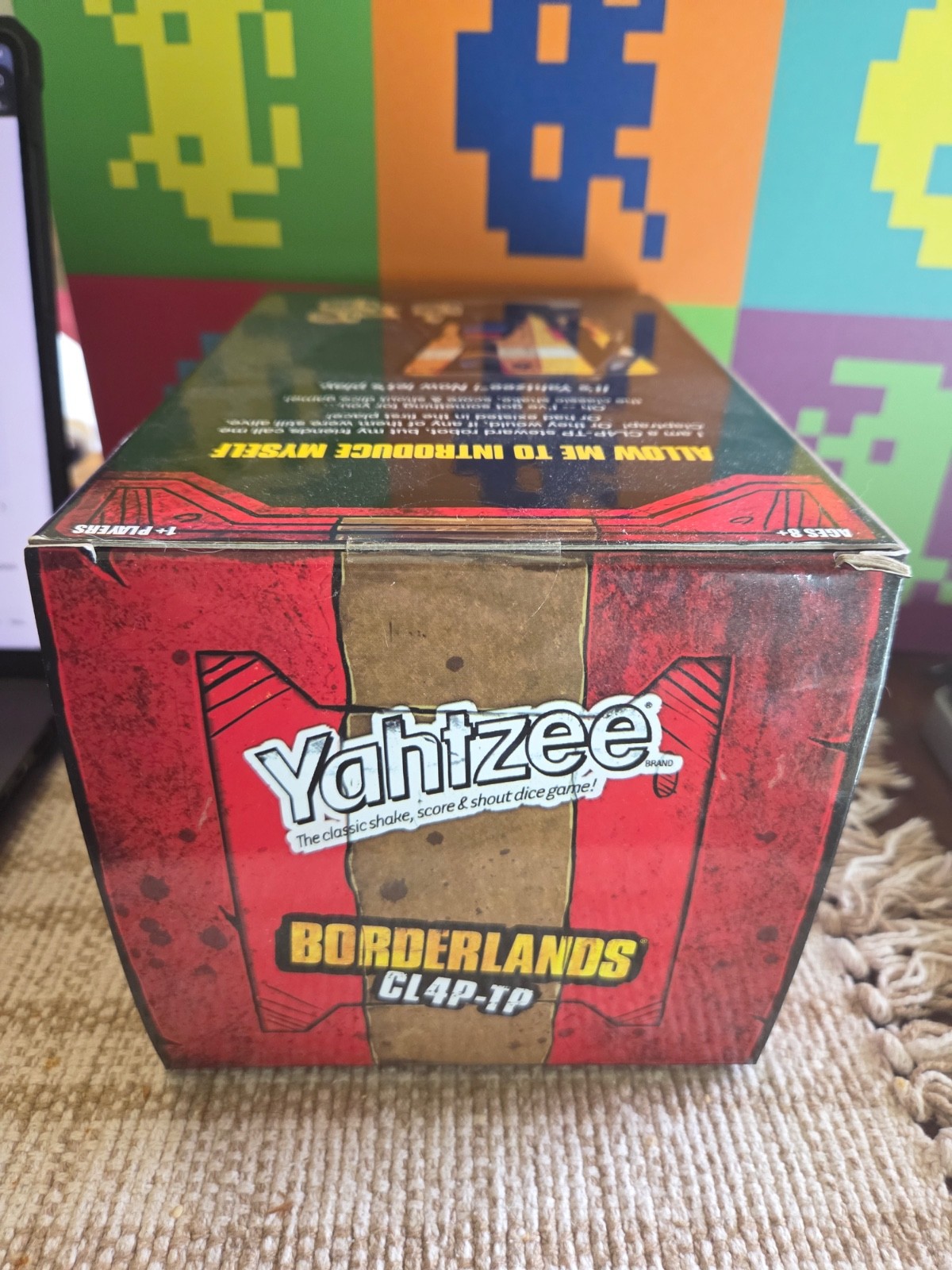 Borderlands CL4P-TP Clap Trap (Yahtzee Classic Dice Rolling Game) NEW