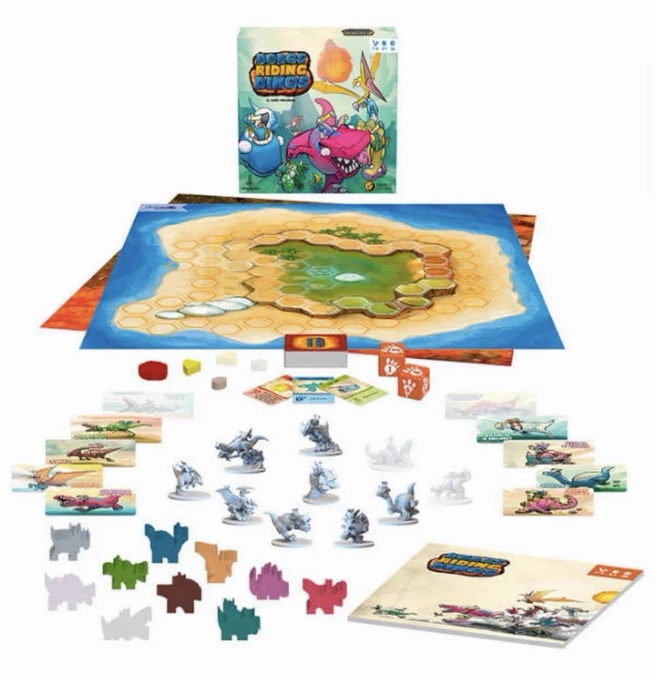 Dodos Riding Dinos Racing Board Game Draco Studios Brand New Sealed
