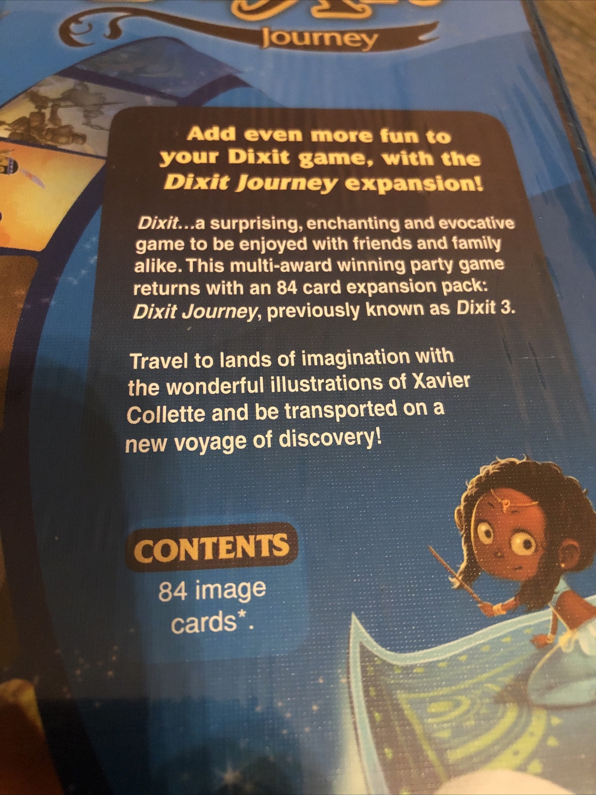 Dixit: Journey Expansion Fun Family Board Game New In Box