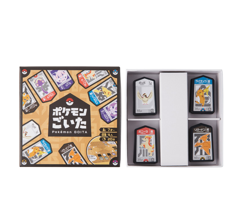 Pokemon GOITA Board Game + Bag w/English Rules – Japan Exclusive Party Card Game