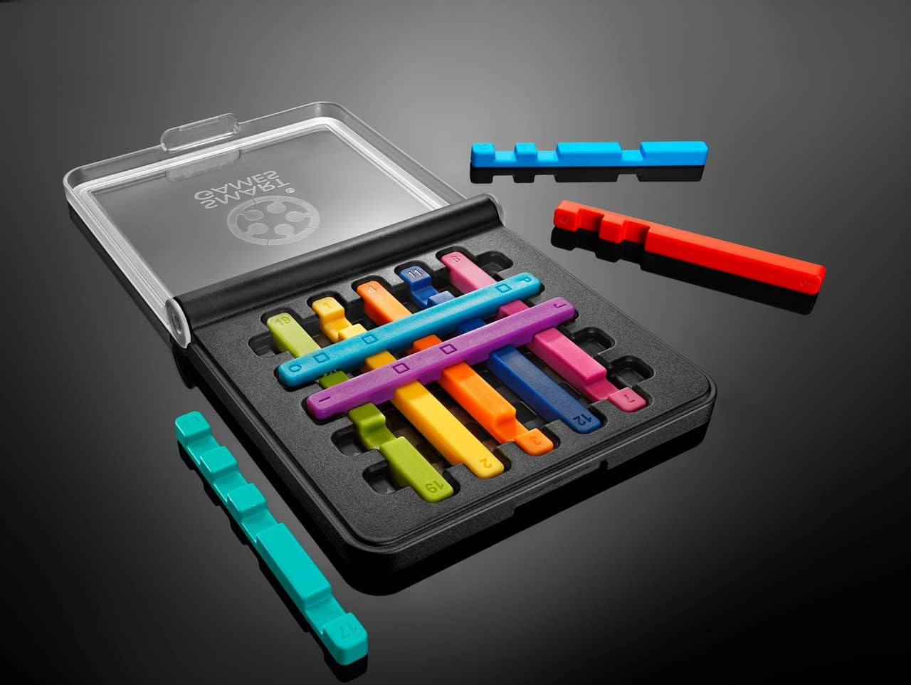IQ Stixx Stacking Travel Game with 120 Challenges for Ages 7 – Adult
