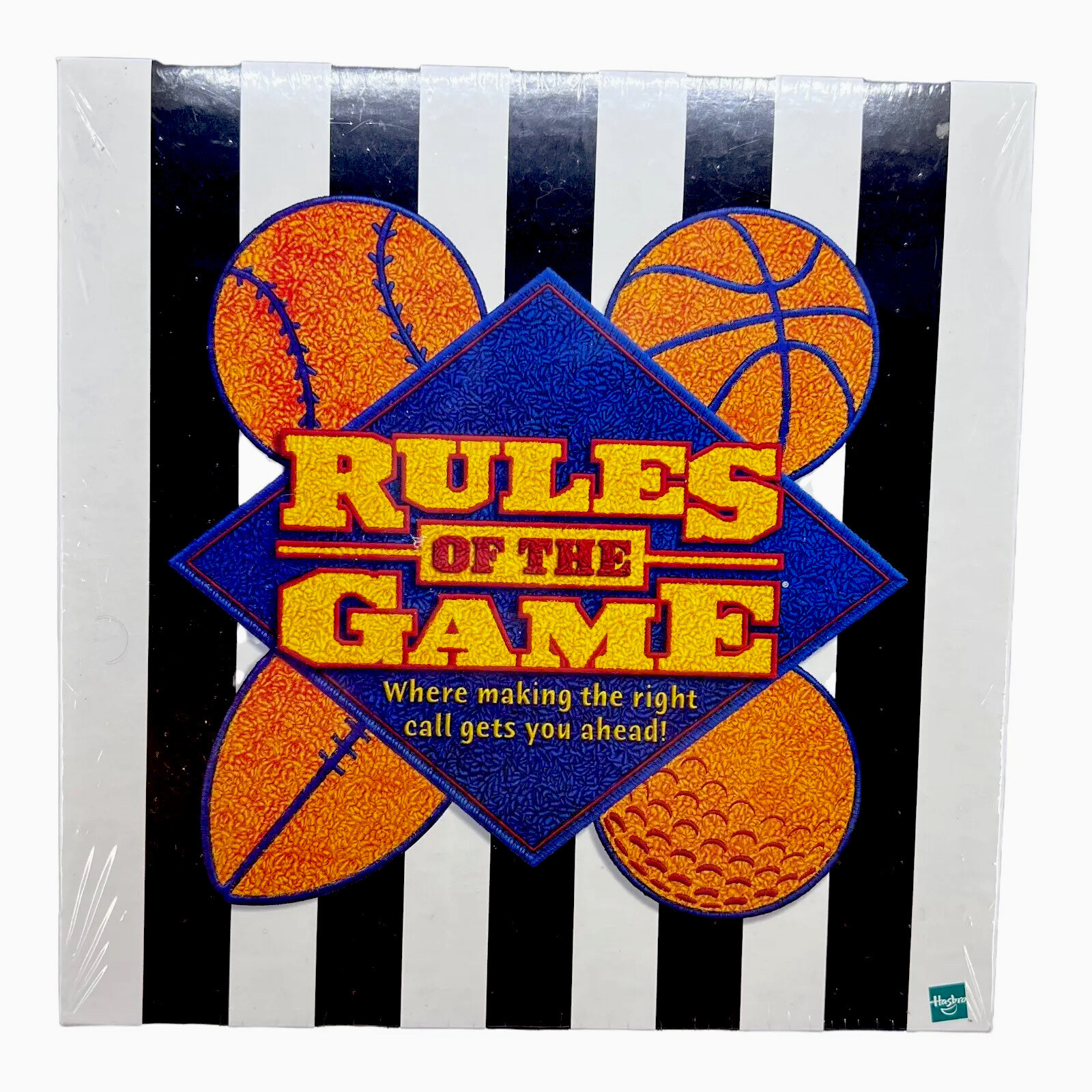 VTG Rules Of The Game Sports Trivia Knowledge Board Game Hasbro 2000 NIB SEALED