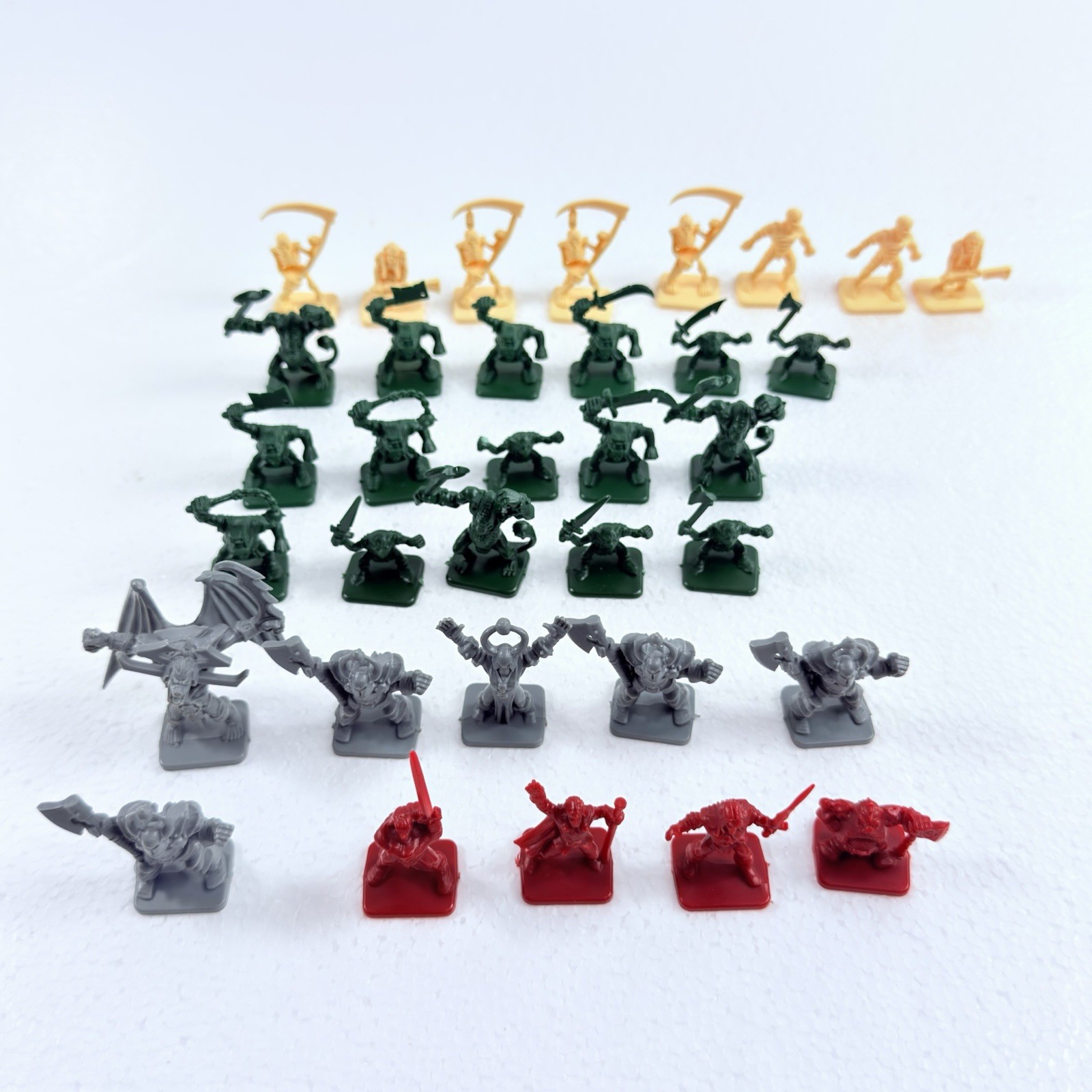 Milton Bradley 1989 HeroQuest Replacement Figures LOT Monsters Heroes Miniatures