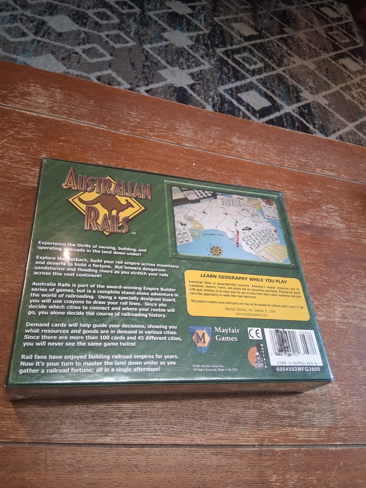 Mayfair Games: Australian Rails: Empire Builder System New Sealed