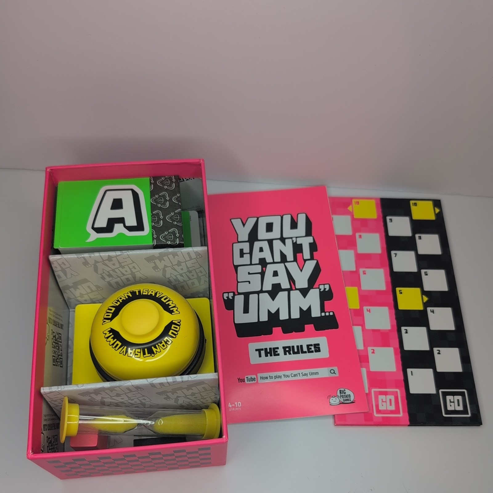 Big Potato You Can’t Say Umm Board Game – Party Game for Family & Friends