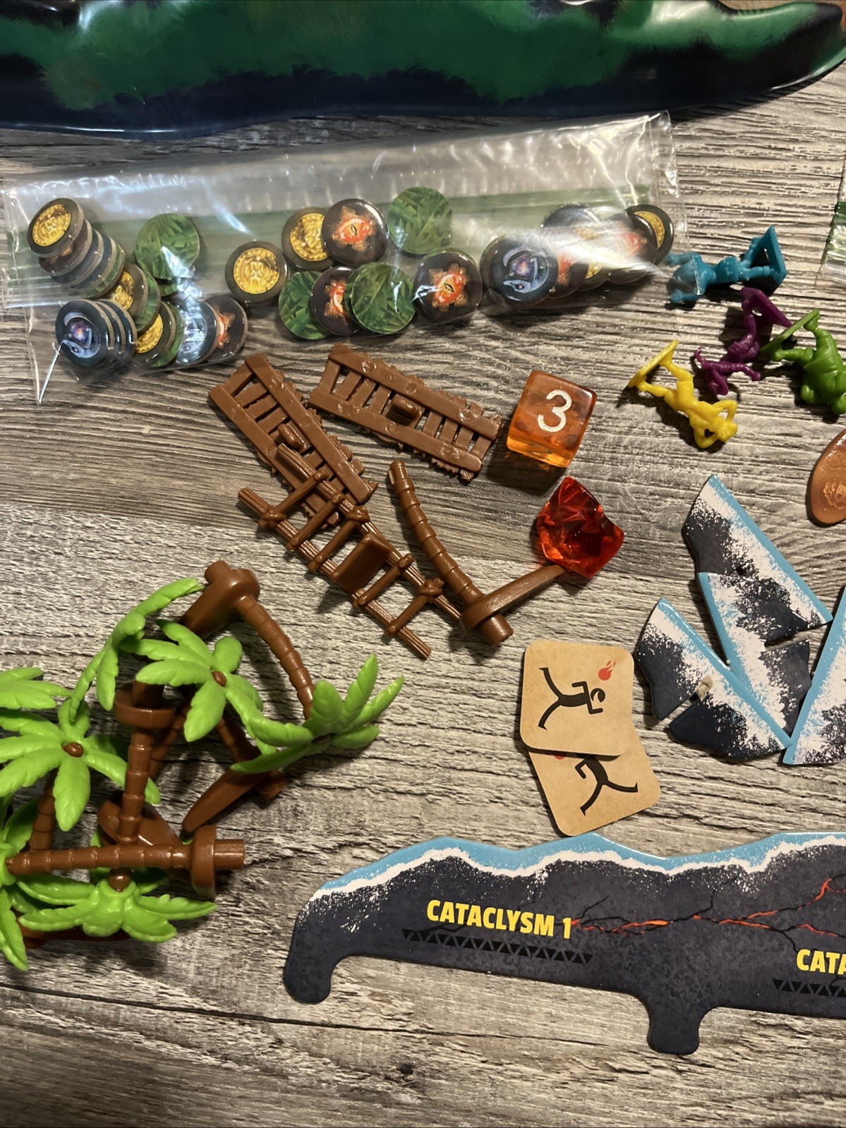 FIREBALL ISLAND THE CURSE OF VUL-KAR Game Deluxe Marbles & Treasure Trove