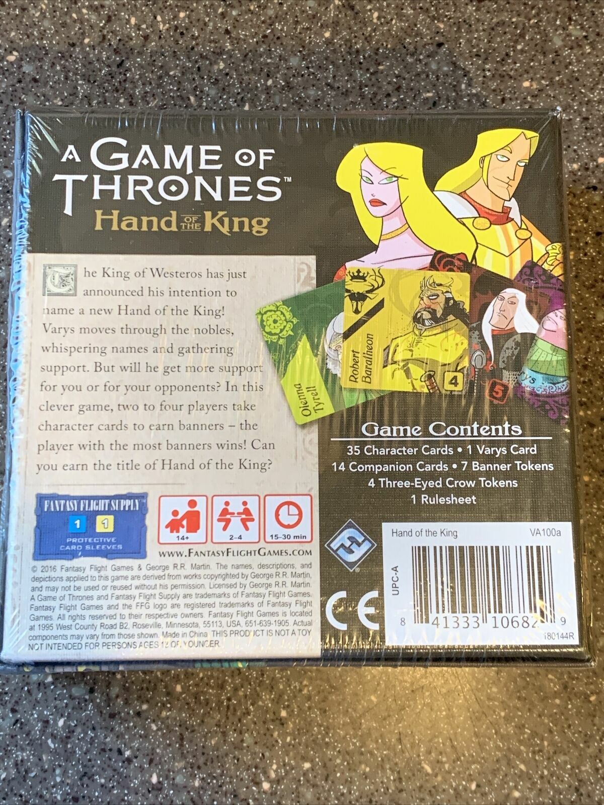 A Game of Thrones: Hand of the King Card Game A Whimsical Game Of Wits