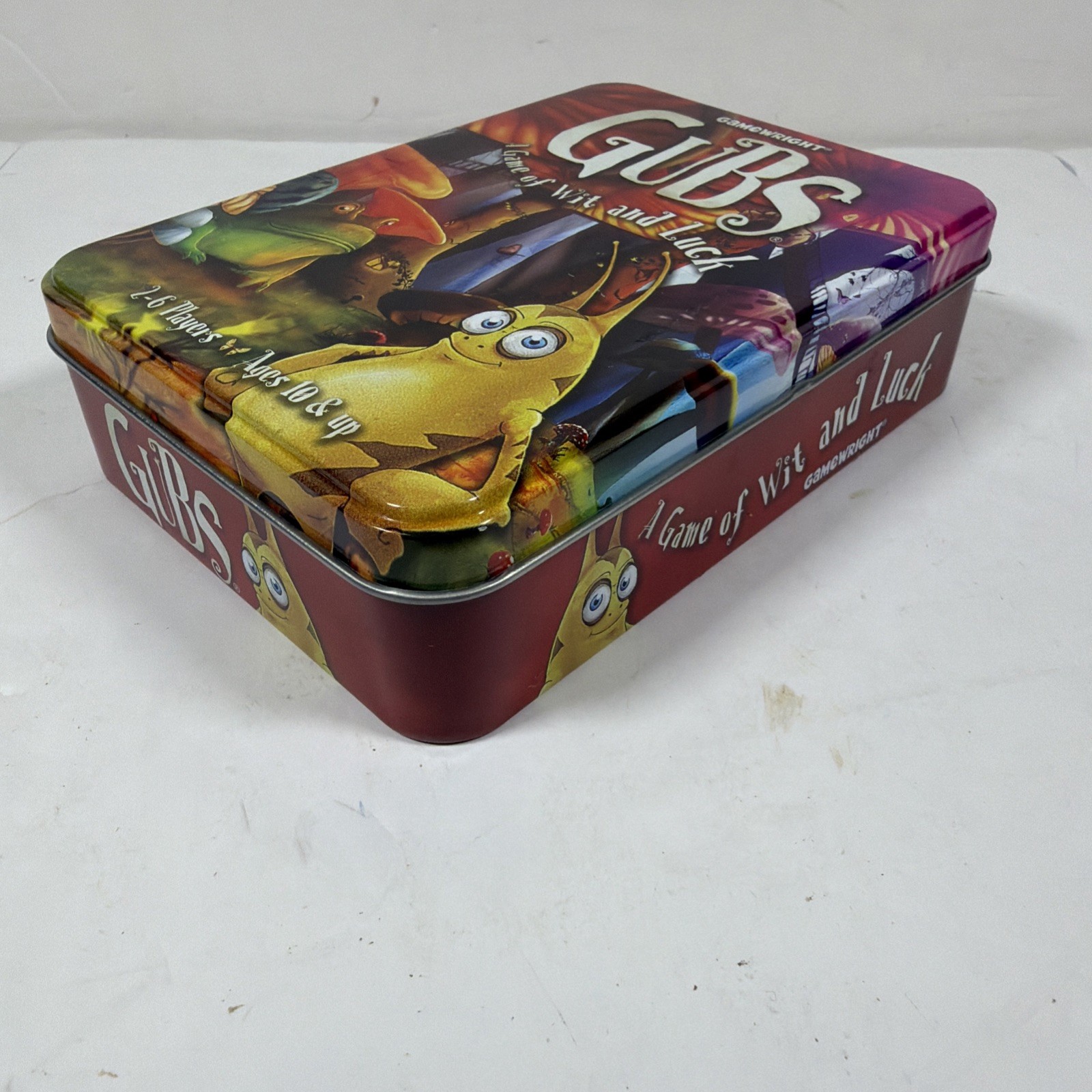 Gubs Card Game Wit and Luck Tin Gamewright Complete 2011 – 100% COMPLETE
