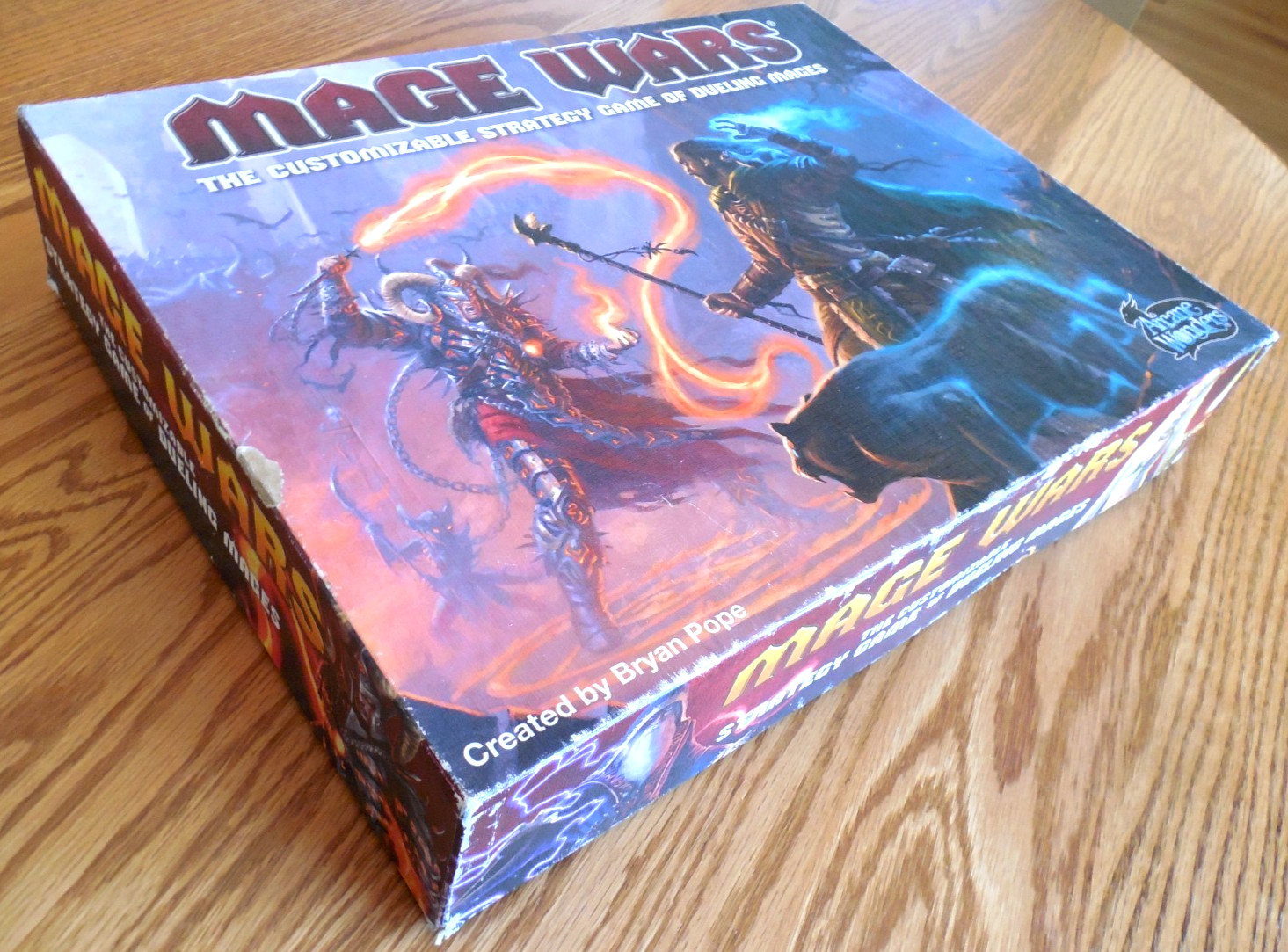 EUC 2012 Arcane Wonders “Mage Wars” Customizable Strategy Game of Dueling Mages