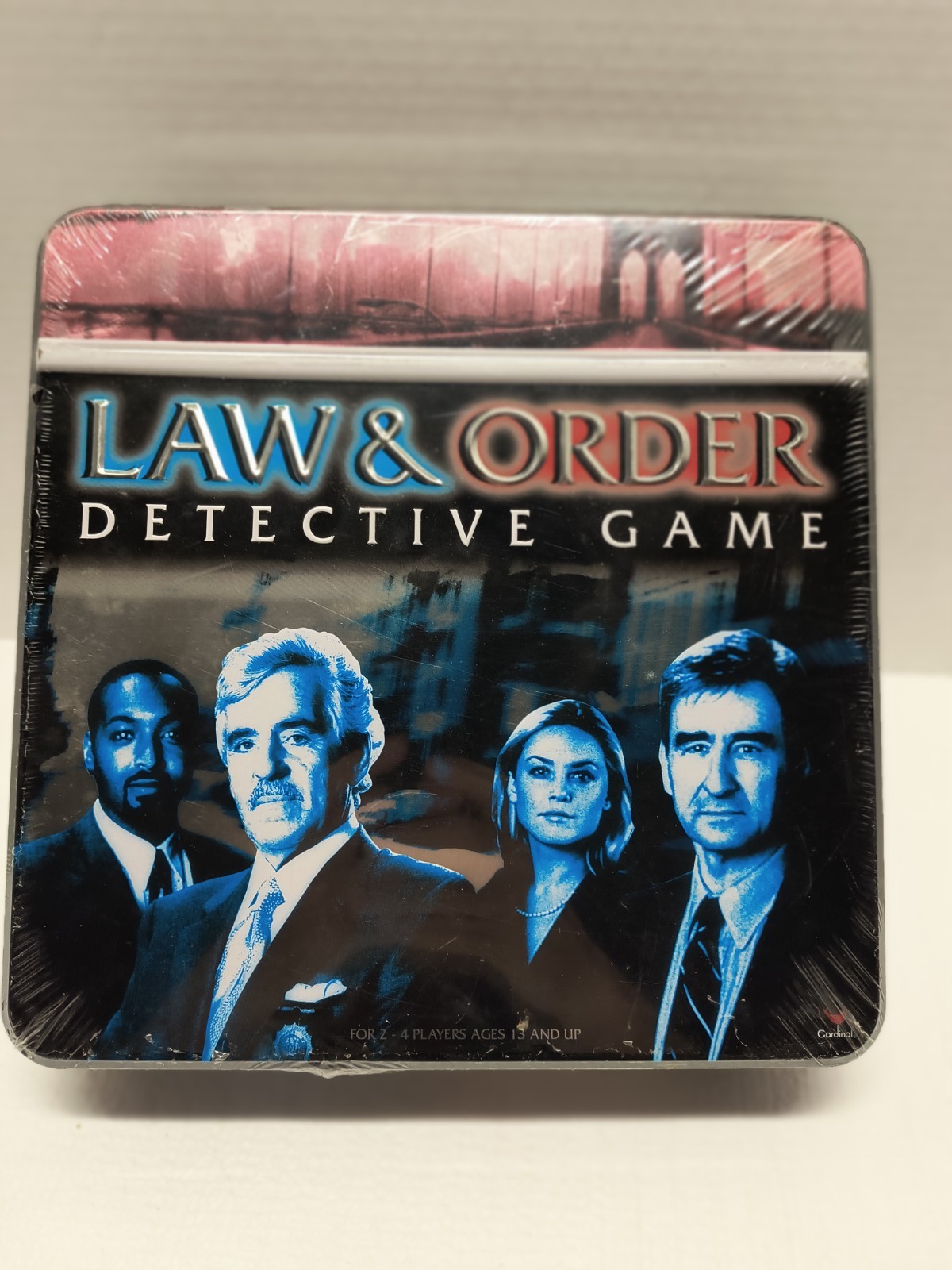 Law & Order Detective Game – NEW Factory Sealed Board Game In Collectors Tin