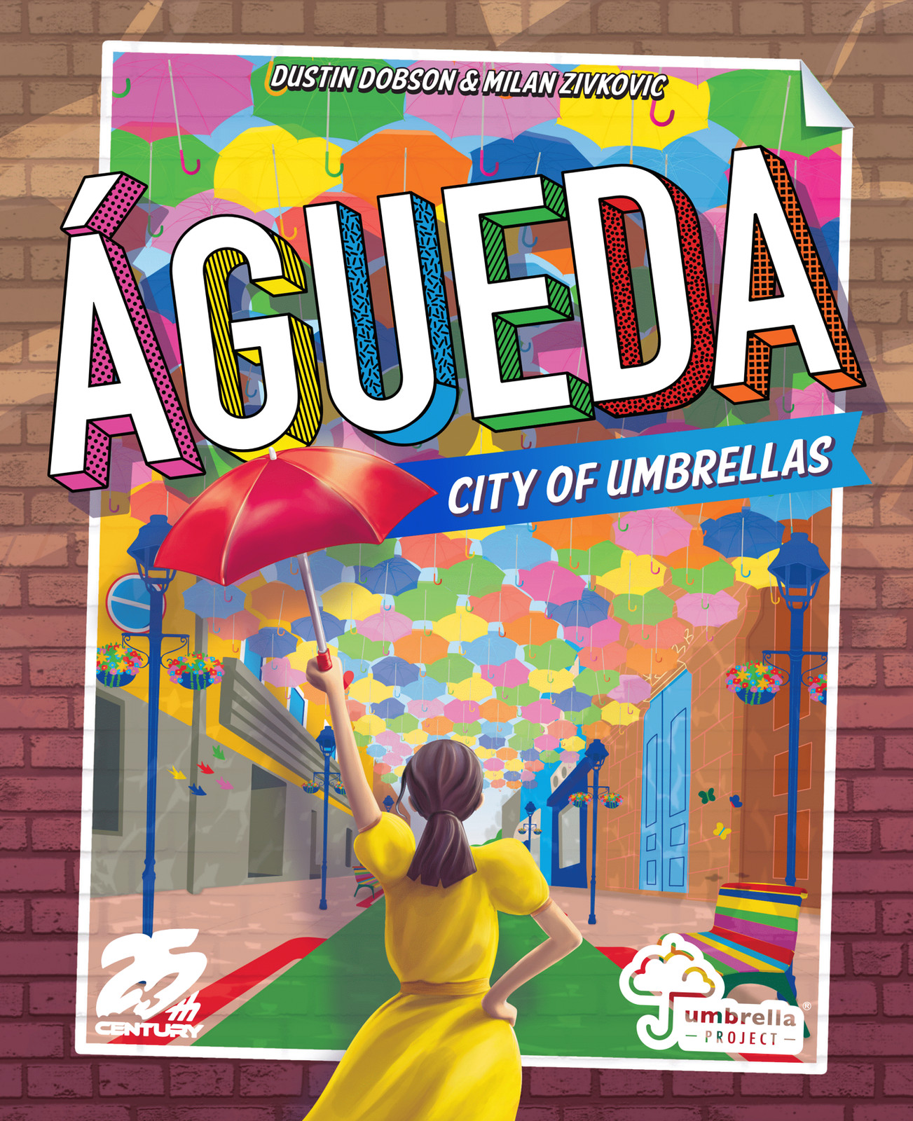Águeda City of Umbrellas Board Game 1 to 5 Players Mensa Select Winner