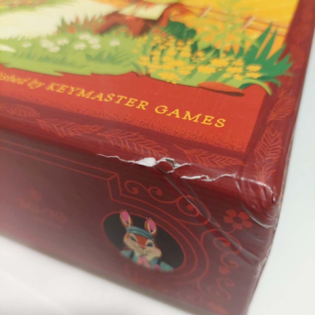 Harvest Board Game Keymaster Games Farming & Animals Theme Complete Open Box